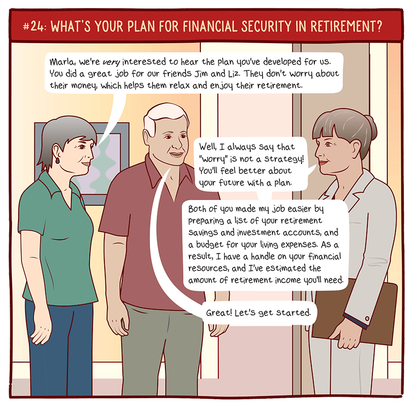 Chapter 24: What's Your Plan For Financial Security In Retirement?